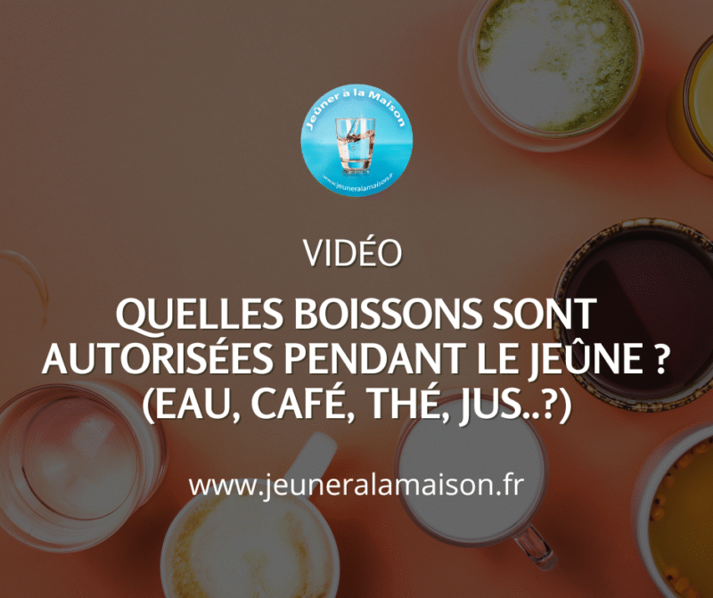 Que boire durant le jeûne